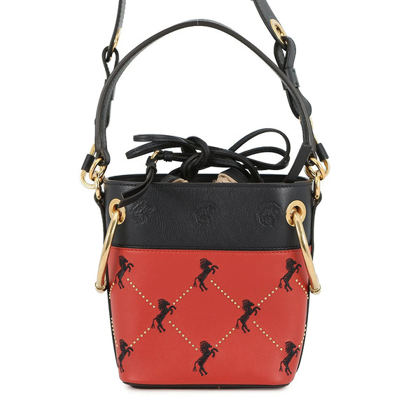 Chloe Handbags - Chloe Roy Bucket Bag Leather Canvas Handbag